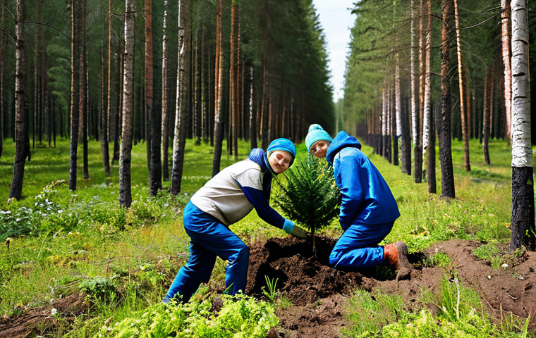 온실가스 배출의 주요 원인 - Organic Farming in Russia**

"A farmer tending to a field of organically grown vegetables in rural R...