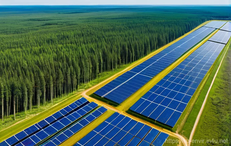 탄소 중립 목표 달성 - **Prompt:** A breathtaking panoramic landscape of the Russian countryside, illustrating a harmonious...