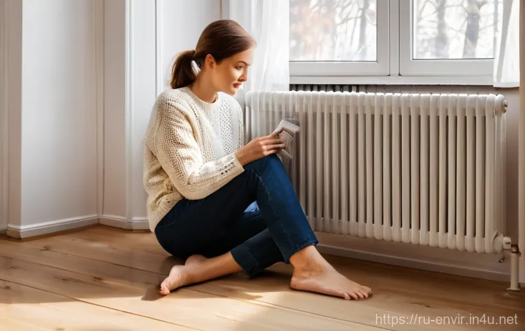 에너지 절약과 효율성 - **Prompt: Cozy Russian Winter Apartment with Heating Efficiency**
"A warm and inviting interior ...