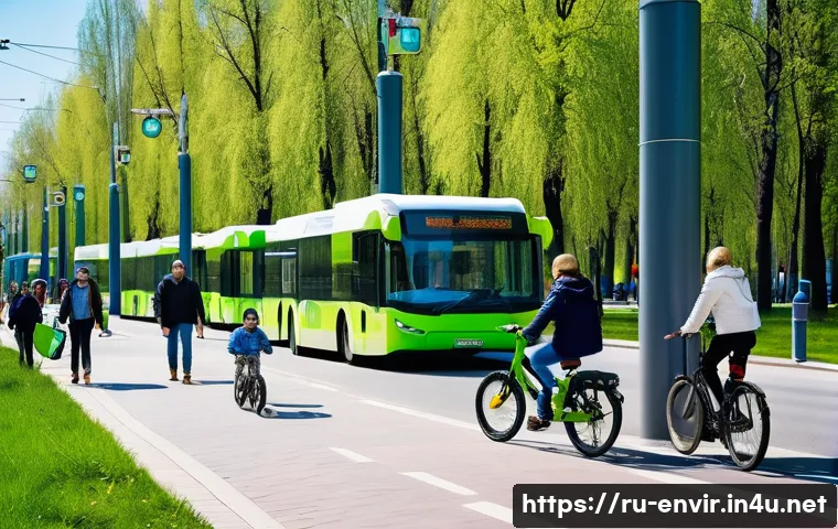 녹색 교통 시스템 관련 이미지 1